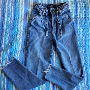 Hollister ultra high rise mom jeans